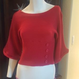 Medium Red Sweater Top